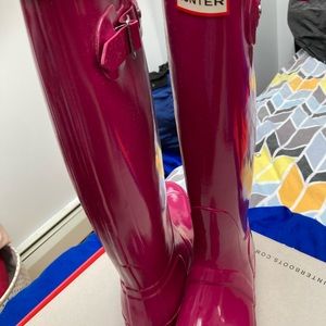 Brand new hunter rain boots